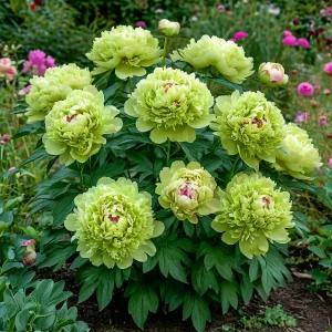 Пион Зеленые Бобы купить по цене от 610р. в интернет-магазине «Посадика» с доставкой почтой в в Глазове и по всей России – [изображение №1].